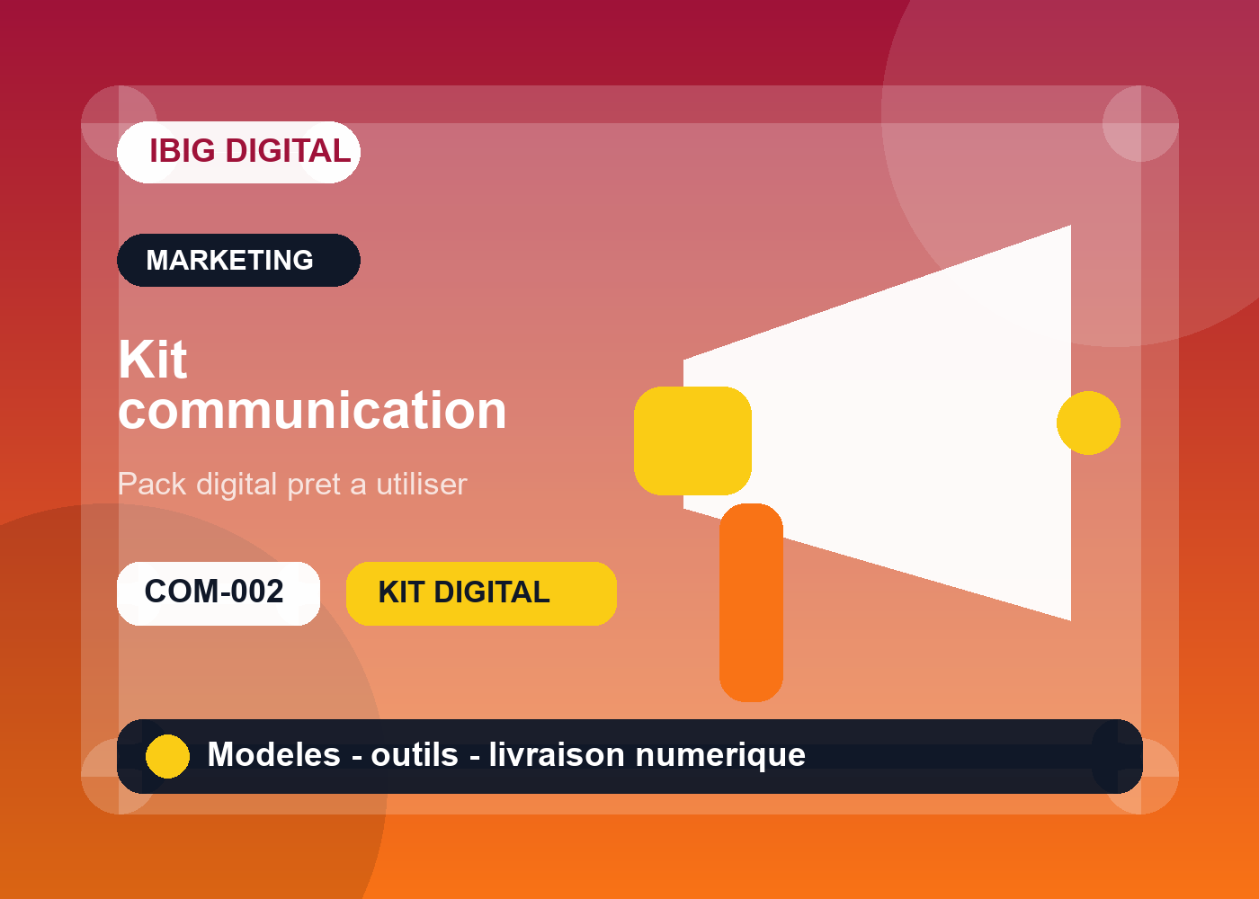 Kit Stratégies Marketing & Communication 360°